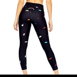 The Upside Dinosaur leggings